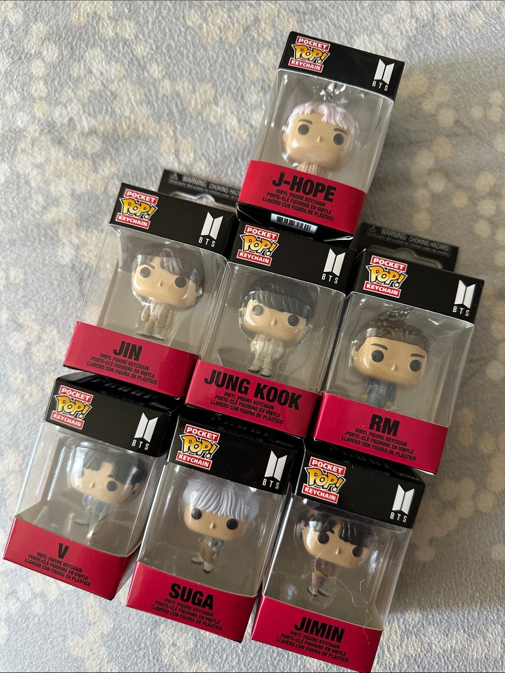 Funko ❤️BTS Pocket Pop! Keychain Set